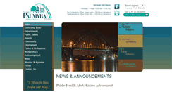 Desktop Screenshot of boroughofpalmyra.com
